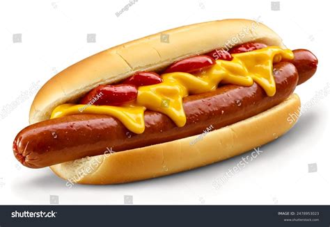 Hot Dog Cheese Ketchup Stock Photo 2478953023 | Shutterstock