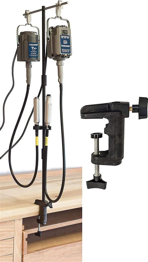 Buy Foredom K.5241 Woodcarving Kit with MAMH-1 Bench Clamp Motor Hanger ...