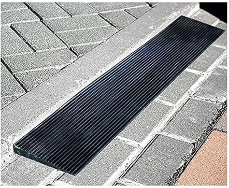 Buy YHNMK 0.8-4.5 cm Rise Rubber Wheelchair Ramp, Cuttable Threshold ...