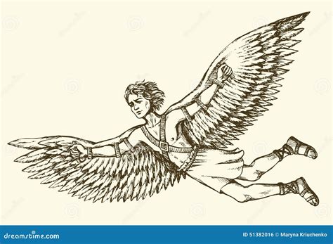 Icarus And Daedalus Clipart