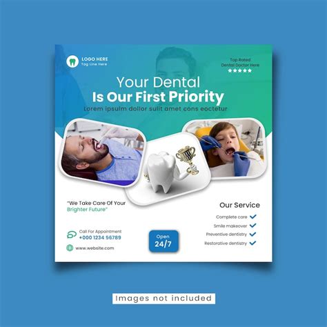 Social media post orthodontist PSD, High Quality Free PSD Templates for ...