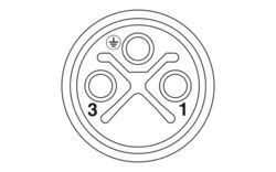 SAC-3P-10,0-PUR/M12FSS PE - Power cable - 1176849 | Phoenix Contact