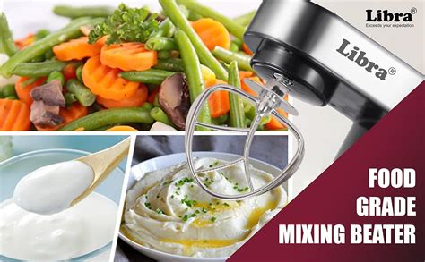 Buy Libra Stand Mixer | 1300W Stainless Steel Shell Stand Mixer for ...