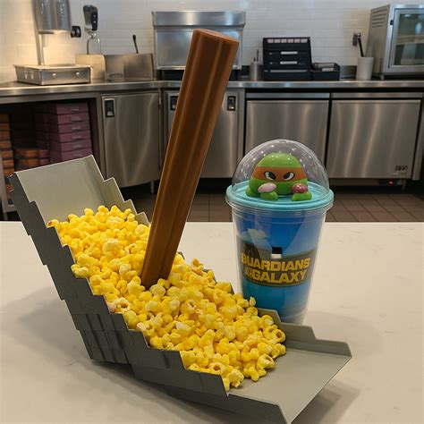 Hammer-Shaped Popcorn Bucket – Acrylic Collectible Food Container ...