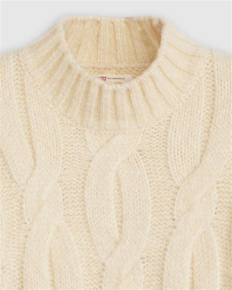 Isabel Cable Sweater - Cream | Levi's® GB