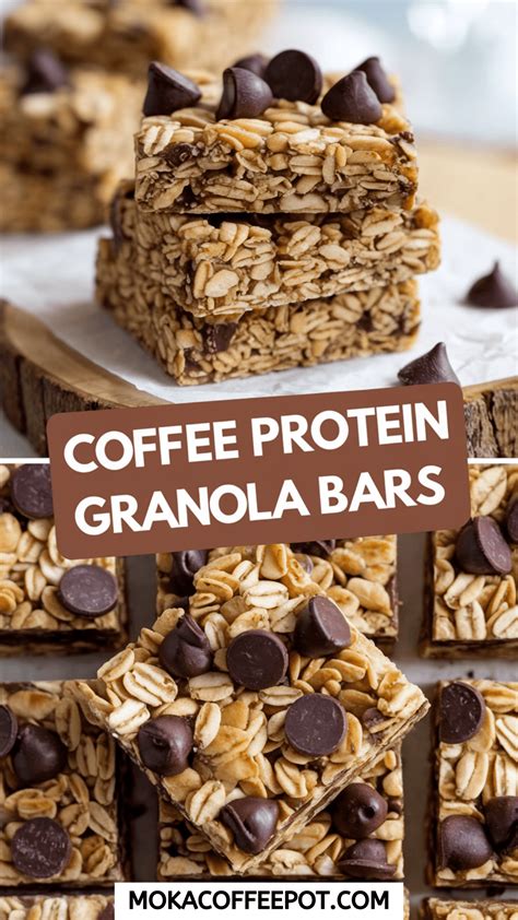 Coffee Protein Granola Bars Recipe