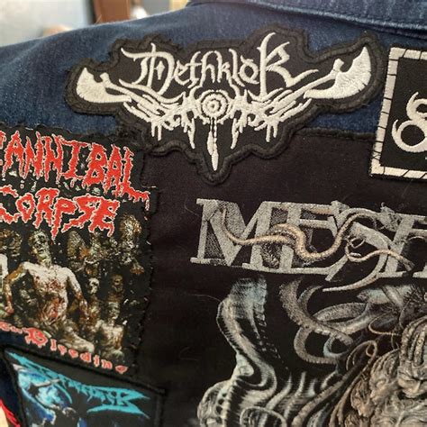 Embroidered Sewing Patches Dethklok Embroidered Sew-On Patch ...