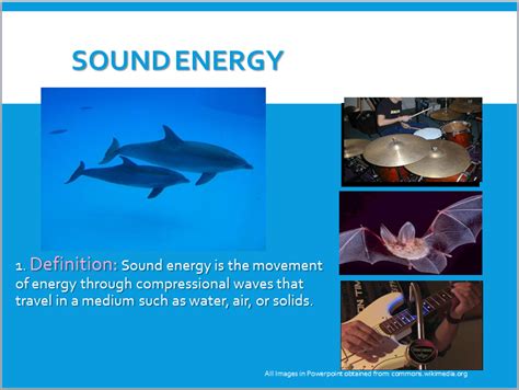 Sound Energy. Examples 的图像结果