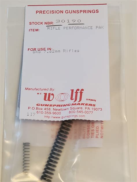 30190 Wolff SKS 7.62MM RIFLE PERFORMANCE PAK - Accurate Arms & Ammo, Inc.