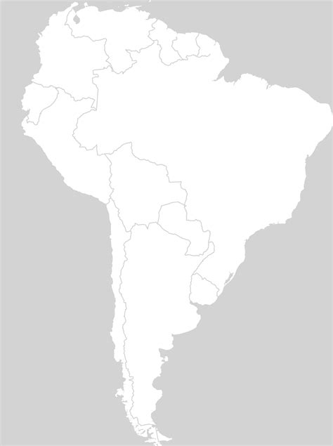 An In Depth Map Guide of South America