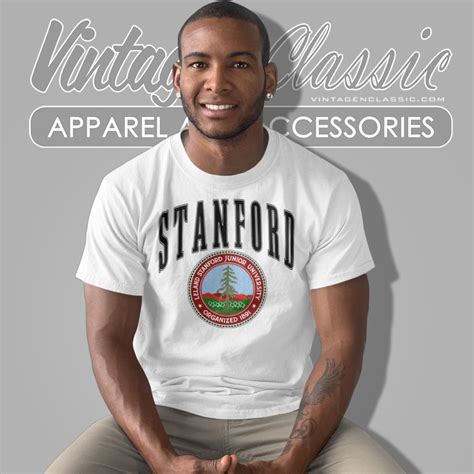 Stanford University Big Logo Shirt - Vintagenclassic Tee