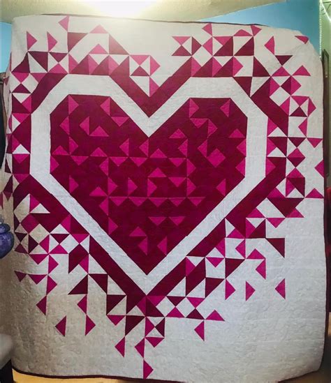 Exploding Heart Quilt