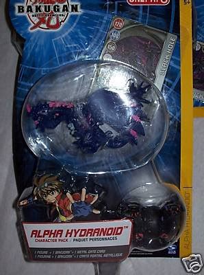 Buy Bakugan Character Pack Black Hydranoid - Bakugan Style Varies ...