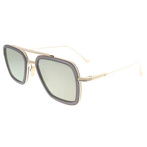 Buy Dita Men's Luxury Eyewear Sunglasses Flight.006 7806 C Gry Gld 52 ...