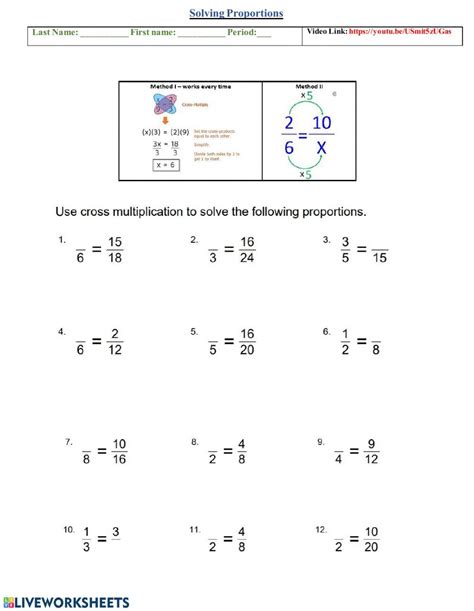 Image result for Solving Proportions with Variables