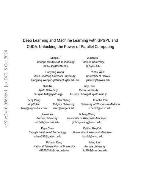 Image result for Parallel Computing Deep Learning