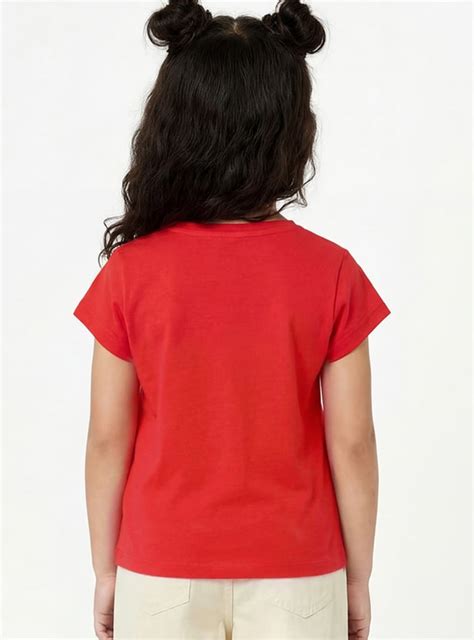 Buy Girls Graphic Print T-shirt Online at just Rs. 169.0 ...