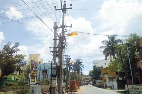 Citizen Connect: Streetlights on Gowthaman Street glow till noon ...