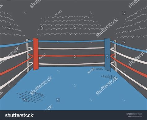 Image result for Boxing Ring Cartoon