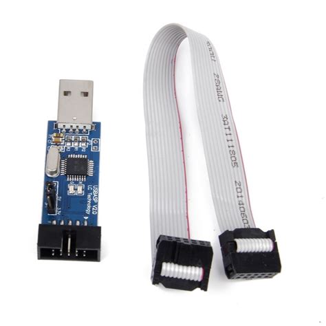 Generic New 51 AVR ISP Programmer Adapter USBASP Downloader for ATMEL ...