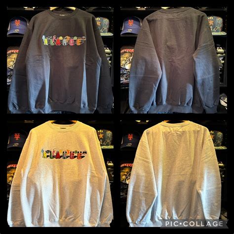 XLARGE ODD MOTIFS CREWNECK SWEATSHIRT | FANTASTIC