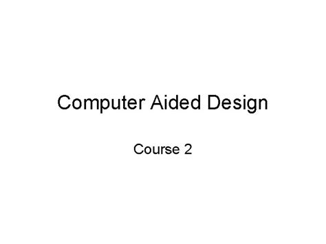 Image result for Computer Aided Design Course