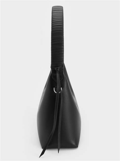 Noir Simone Shoulder Bag - Noir - CHARLES & KEITH IN