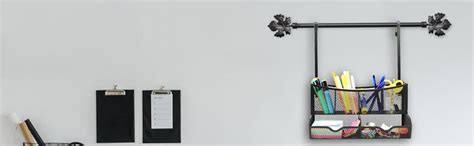 Callas Metal Mesh Wall Mounted & Wall Hanging 6 Compartments Desk ...