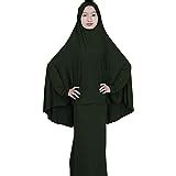 Kids Girls Two-Piece Muslim Prayer Dress Abaya Set | Ubuy India