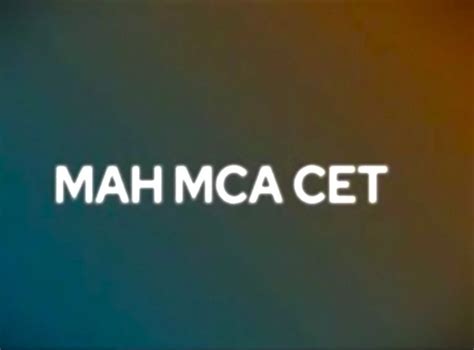 MAH MCA CET 2025 Answer Key (OUT) – Download Official PDF & Check Your ...