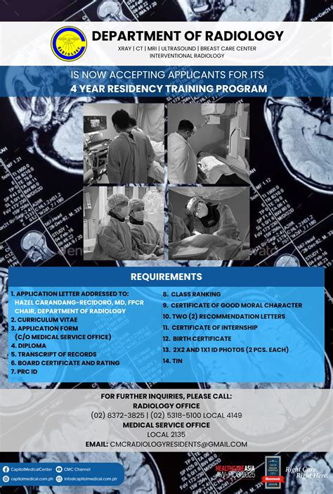 Residency Program - Capitol Medical Center, Inc. | Quezon City