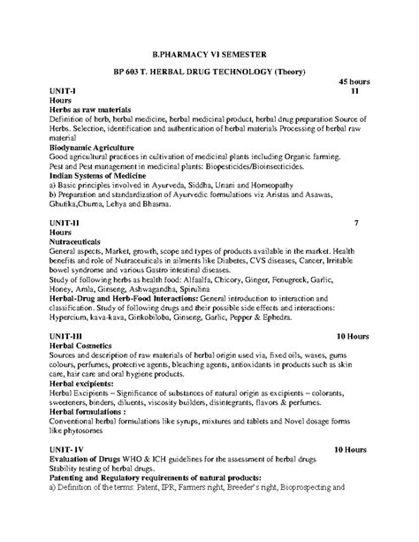 6th Hdt Question BANK DEC 2019- April 2020-1 - B VI SEMESTER BP 603 T ...