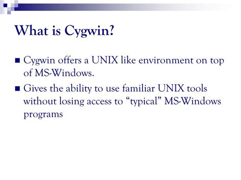 Image result for Cygwin Tutorial