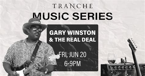 Gary Winston & The Real Deal @Tranche, 705 Berney Dr, Walla Walla, WA ...