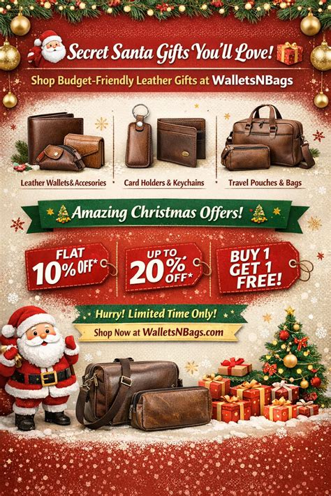 🎅 Secret Santa Gifts You’ll Love (And Can Actually Use!) – Only at Wal ...