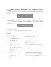 Image result for First Principles Derivative