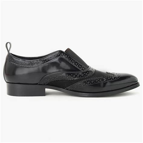 BROGUES WITH ELASTIC STRAP - HEIGHT ELEVATION – The Alternate