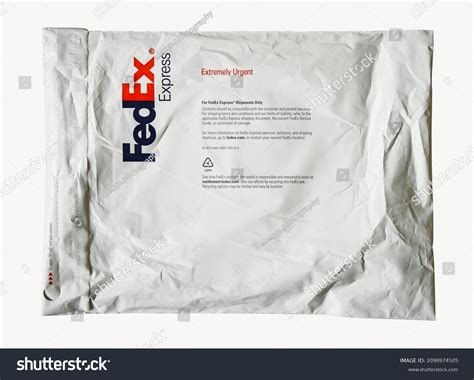 Fedex Envelope Plastic