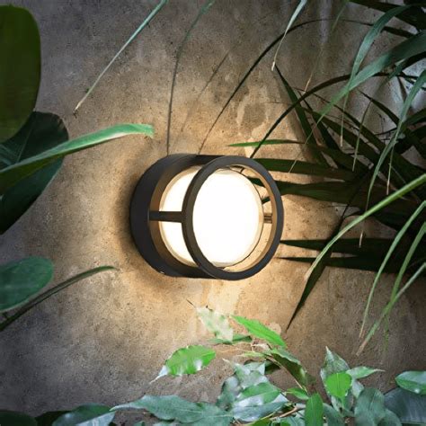 Modern Round Porch Led Facade Wall Light – Again