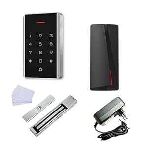 Combo-CN2 RF Access, Slave RF, EM Lock 600 Lbs, 12V Supply with 10 RFID ...