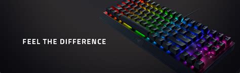 Amazon.in: Buy Razer BlackWidow V3 Tenkeyless - Mechanical Wired Gaming ...