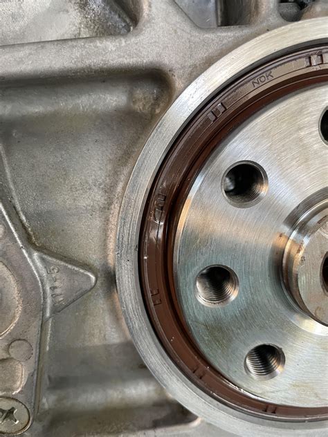 Will this newly installed rear main seal leak? : r/MechanicAdvice