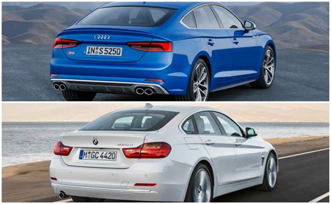 2017 Audi A5 Sportback vs. BMW 4 Series Gran Coupe Photo Comparison - autoevolution