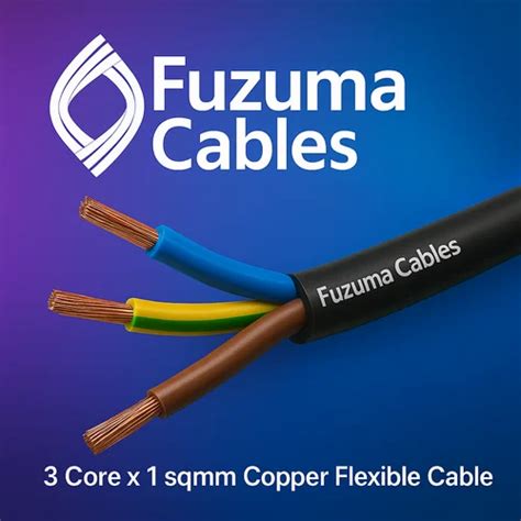 Flexible Copper Cable - 3cx1sqmm Flexible Copper Cable (Round ...