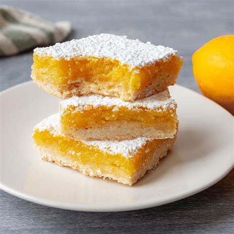 Meyer Lemon Bars Recipe