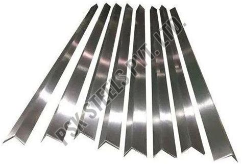 L Shape Stainless Steel Angle Exporters and Suppliers from Ghaziabad