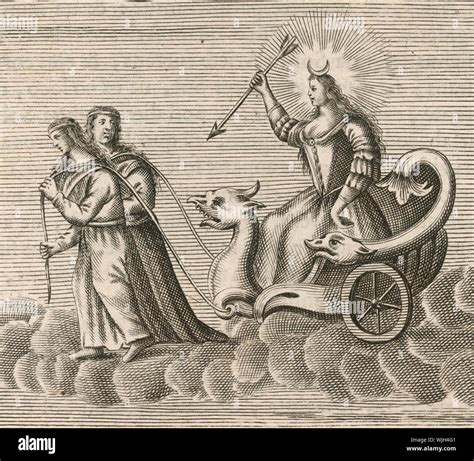 The goddess luna hi-res stock photography and images - Alamy