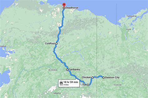 traveling the dalton highway to prudhoe bay — the mortells