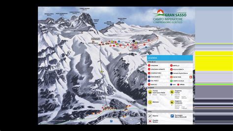 Gran Sasso Ski Map - Ski Map Master