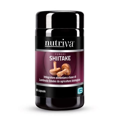 Nutriva Shitake Food Supplement 60 Capsules